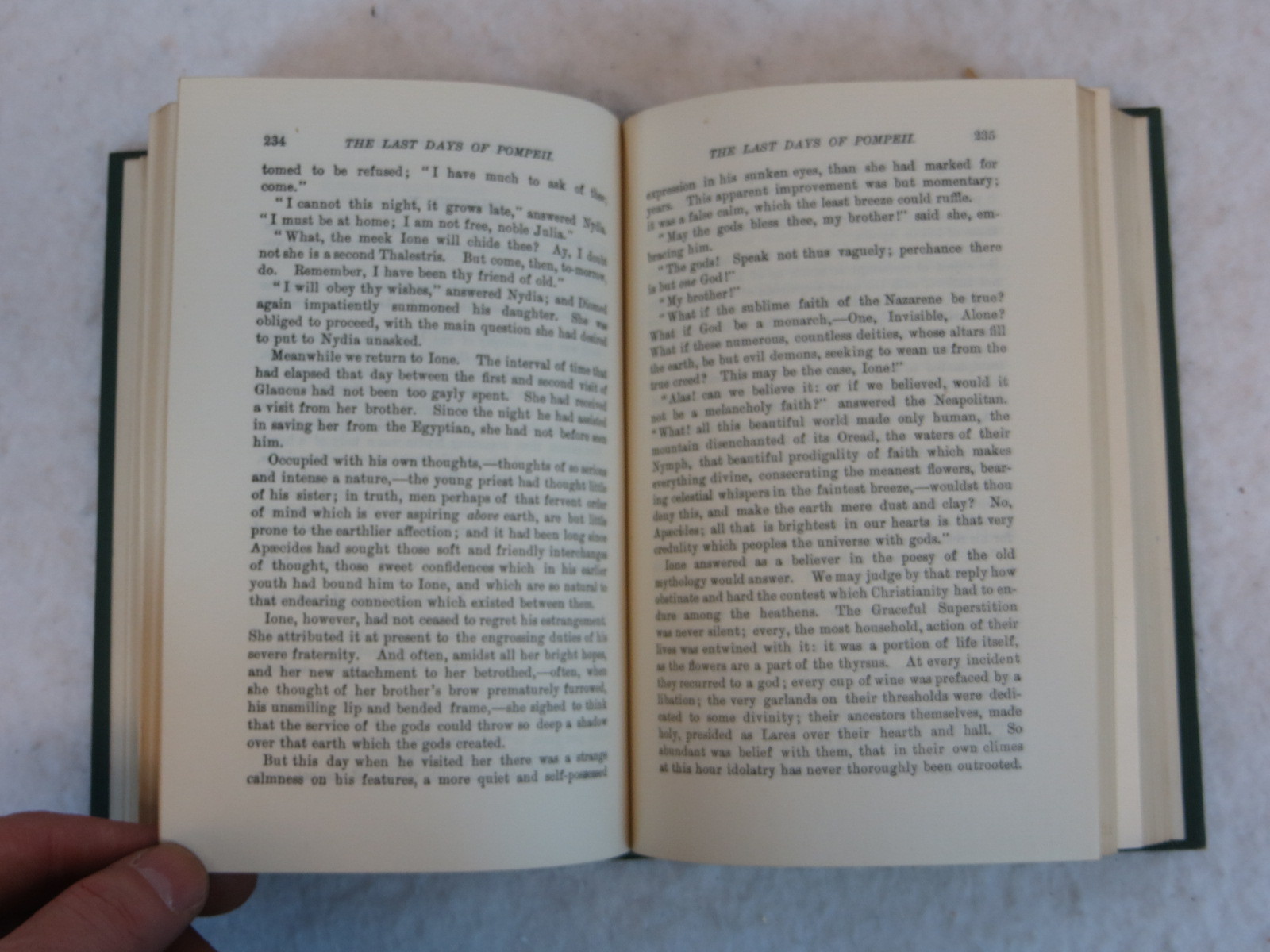 Edward Bulwer Lytton THE LAST DAYS OF POMPEII Rand McNally