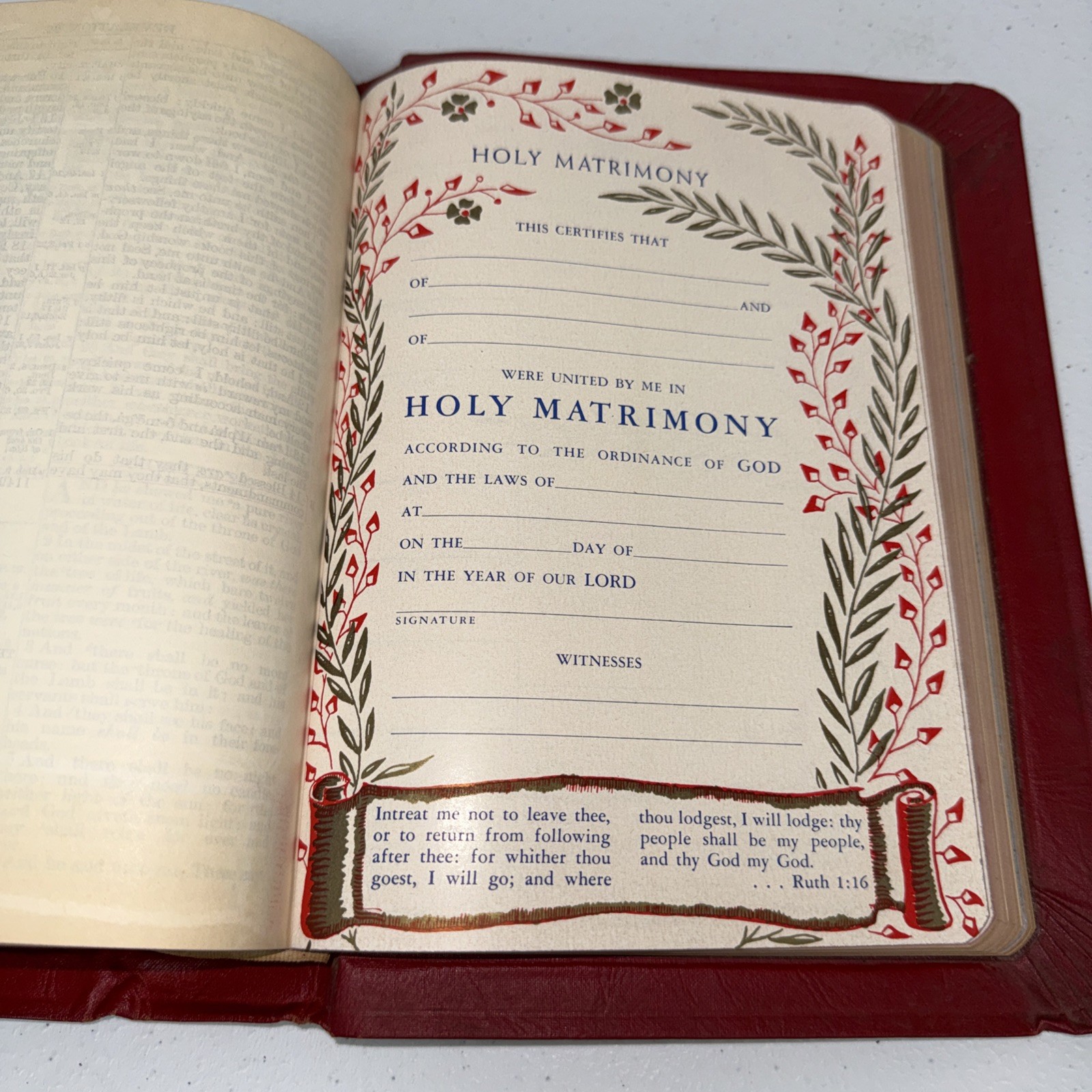 1946 Holy Bible The Good Shepherd Ed Christian Workers Indexed Illustrated EUC
