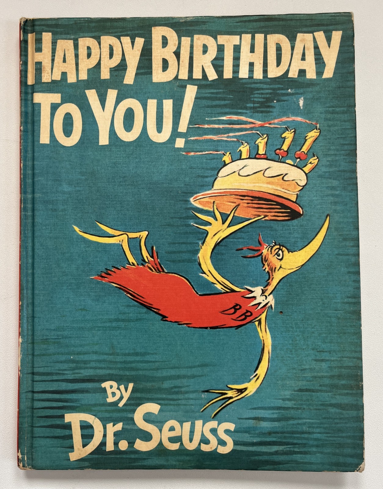 HAPPY BIRTHDAY TO YOU! by Dr. Suess Vintage Hardcover Book Copyright 1959