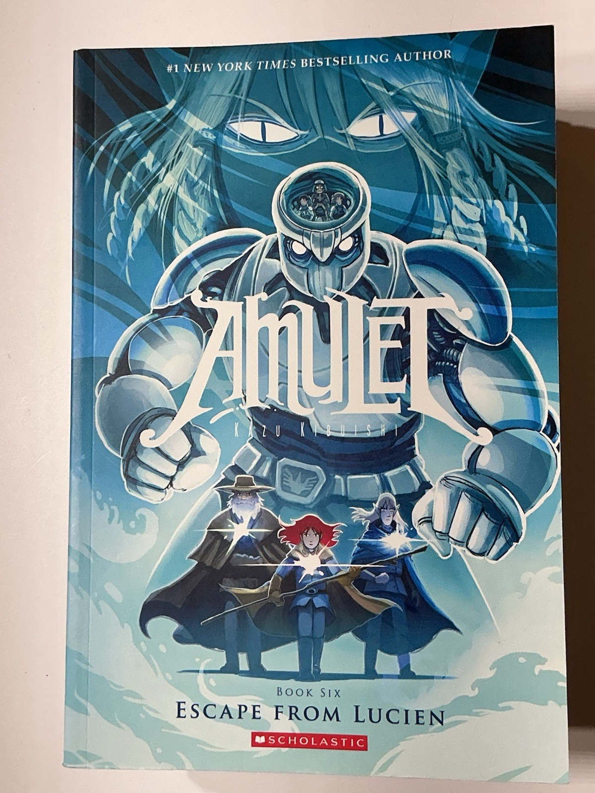 Lot 9 AMULET Books #1-9 Complete Series Set by Kazu Kibuishi Graphic Novels
