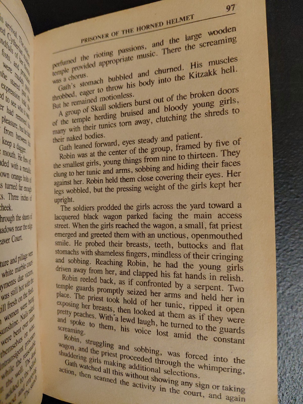 Prisoner of the Horned Helmet by James Silke 1988 First Edition, First Printing