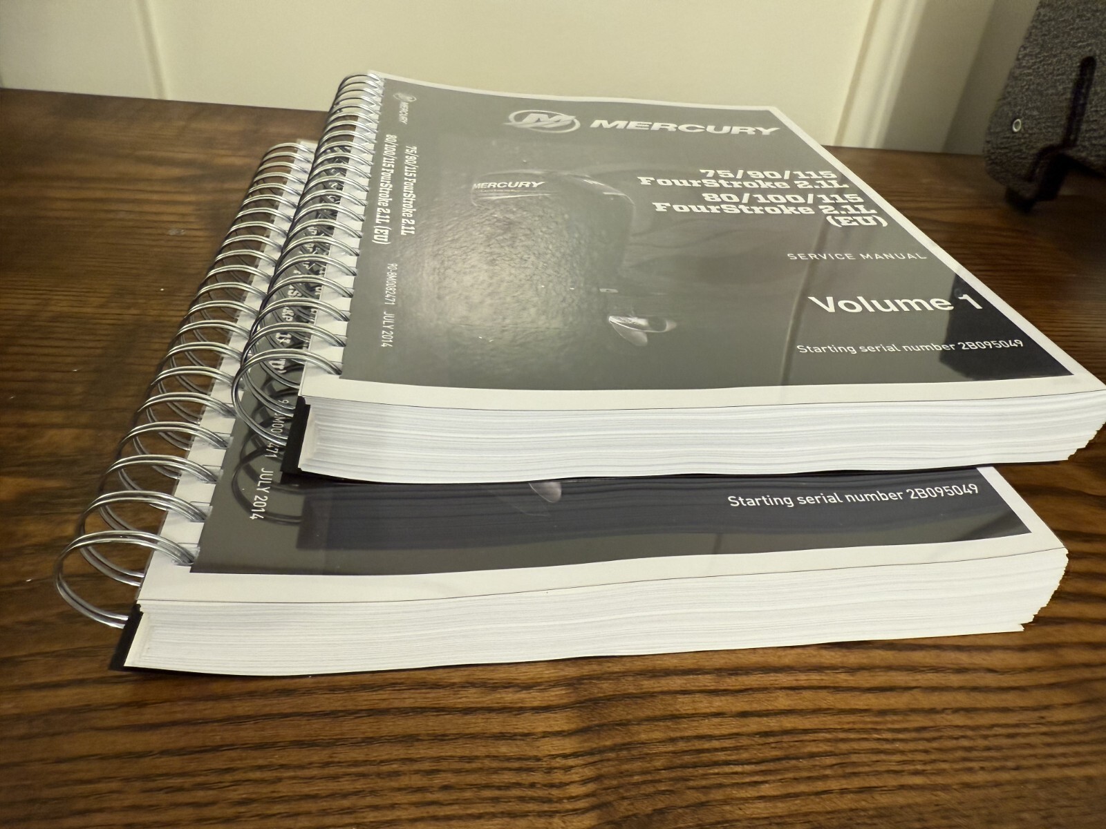 MERCURY 75 90 115 FourStroke 21L Service Manual SECURED – COVERING – FOLDOUT
