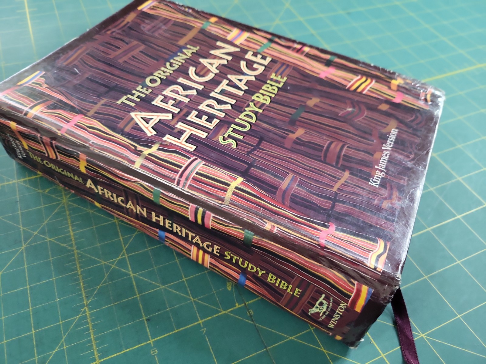 Original African Heritage Study Bible – 1993 1998 KJV Hardcover – Winston World