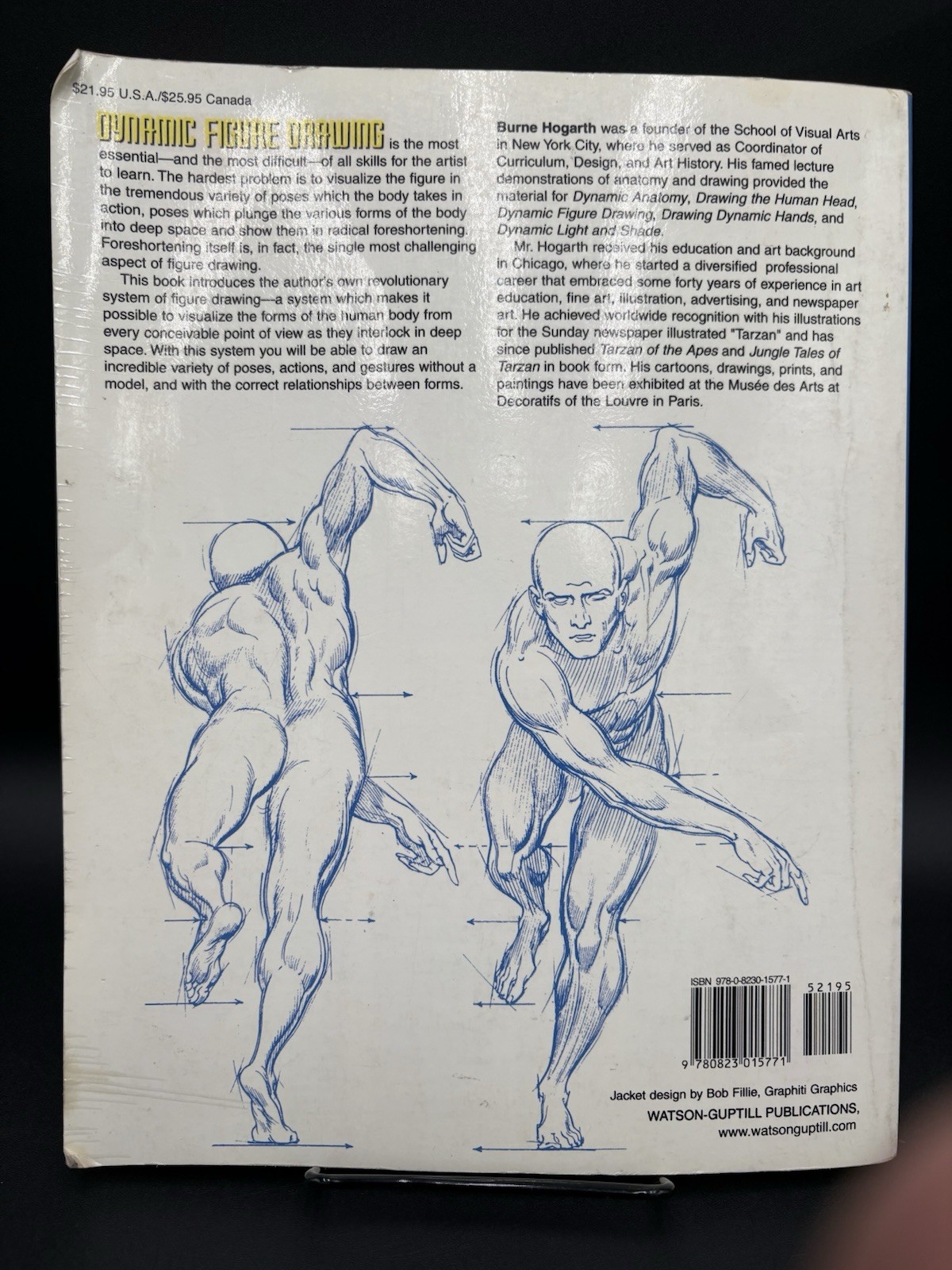 Dynamic Figure Drawing Burne Hogarth Paperback 2002 Art Instruction Moving Space