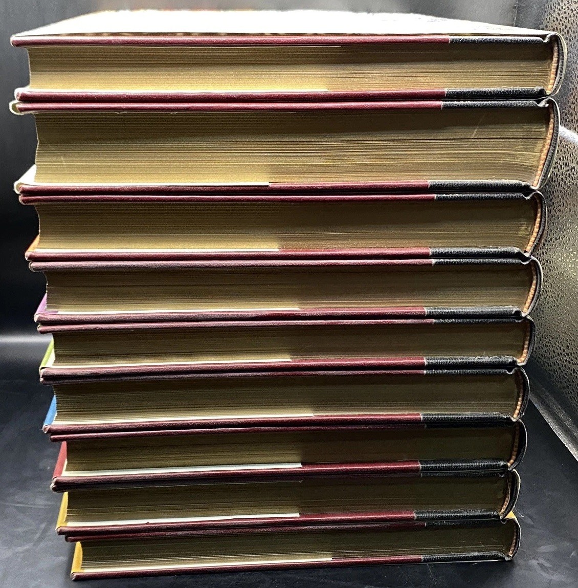 The Book of Art Grolier 1965 Volumes 1-4 6-10 Hardcover Books *INCOMPLETE SET*