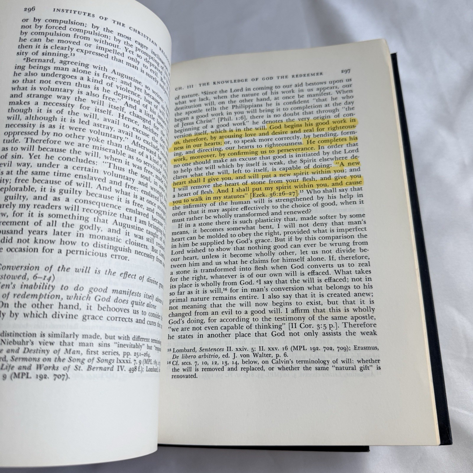 Calvin’s Institutes Of The Christian Religion Vol 1 & 2, 1960 Westminster Press