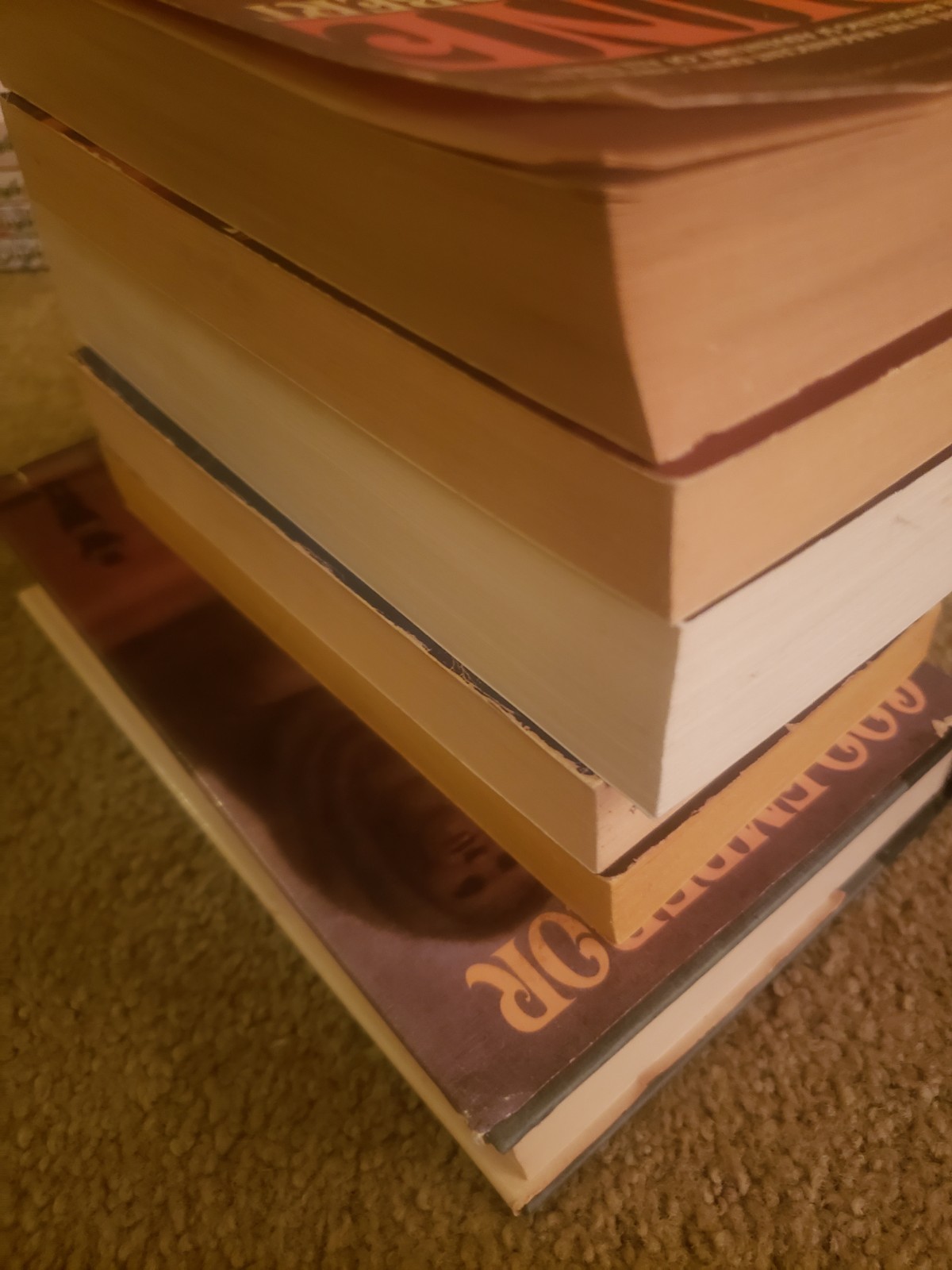 Dune Lot of 5 Novels Vintage Science Fiction + 2 Frank Herbert books