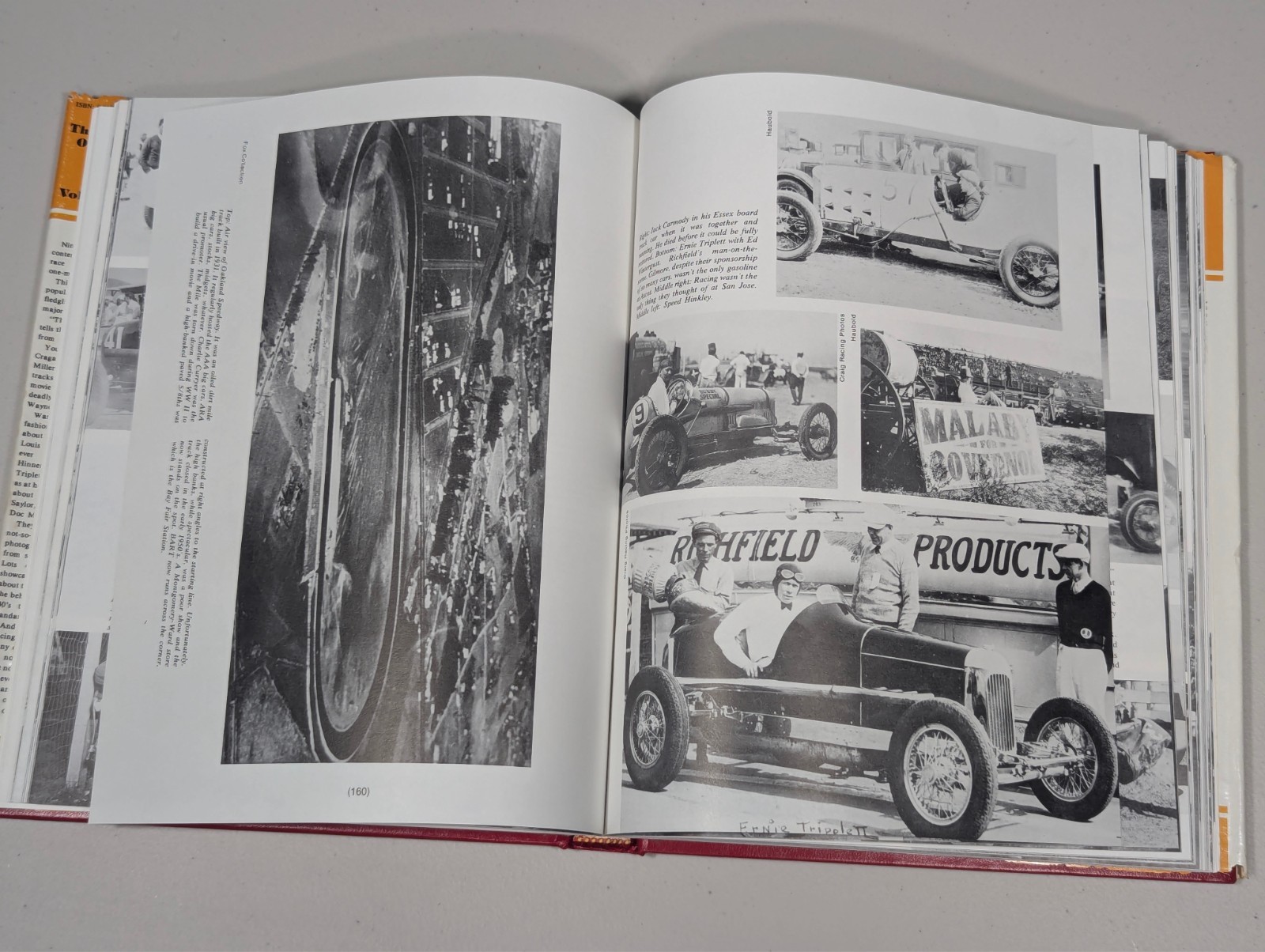 SIGNED The Illustrated History of Sprint Car Racing Vol 1 (1896-1942) Jack C Fox