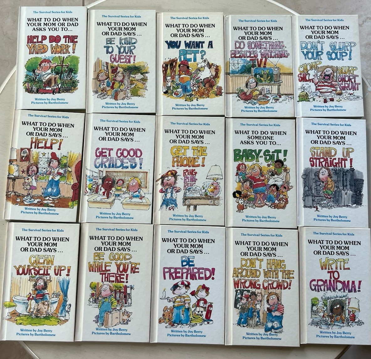 Lot Of 28 Books The Survival Series For Kids By Joy Berry 1982-86 HC