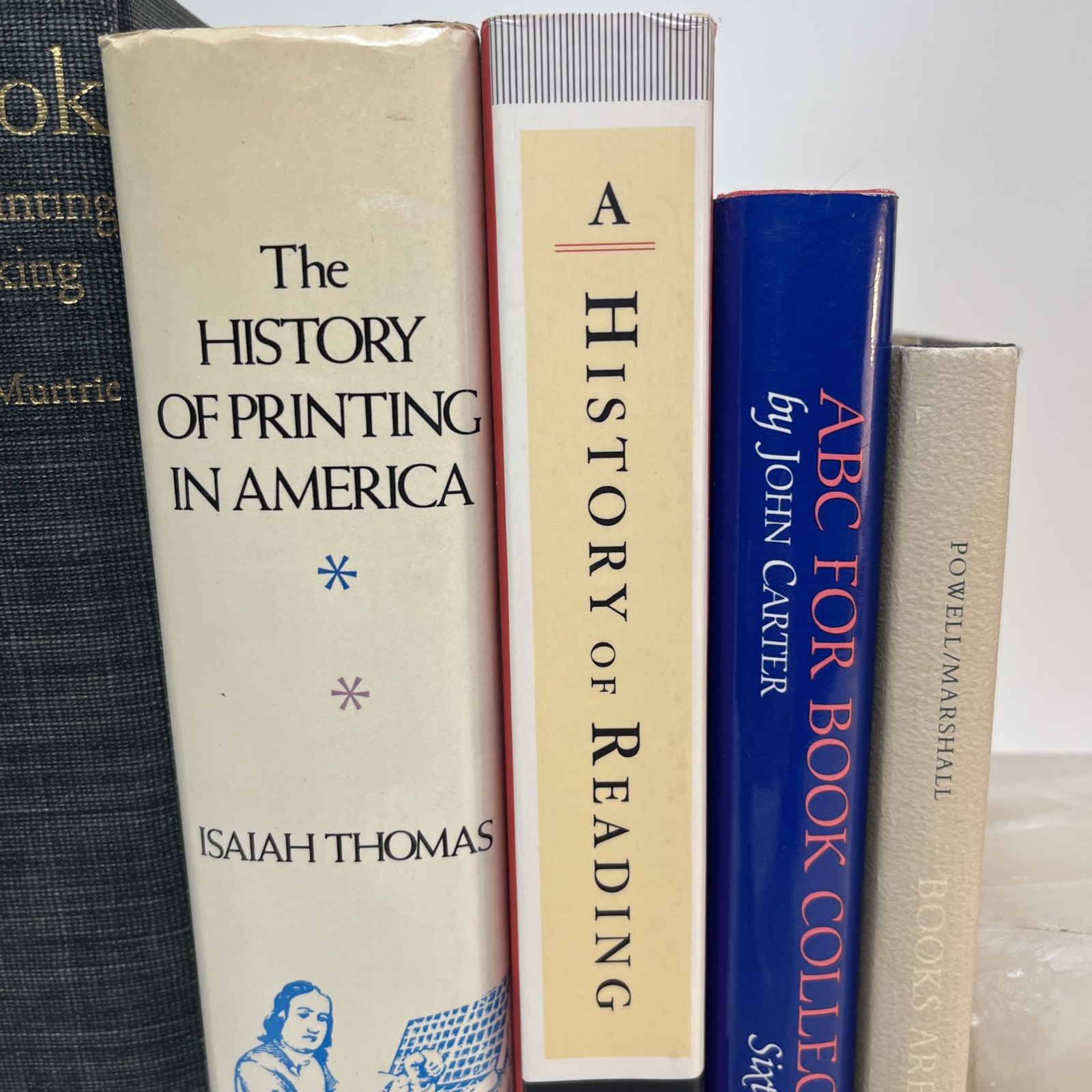 Bulk LOT of 7 Rare Books Book Collecting Libraries Printing History about Books