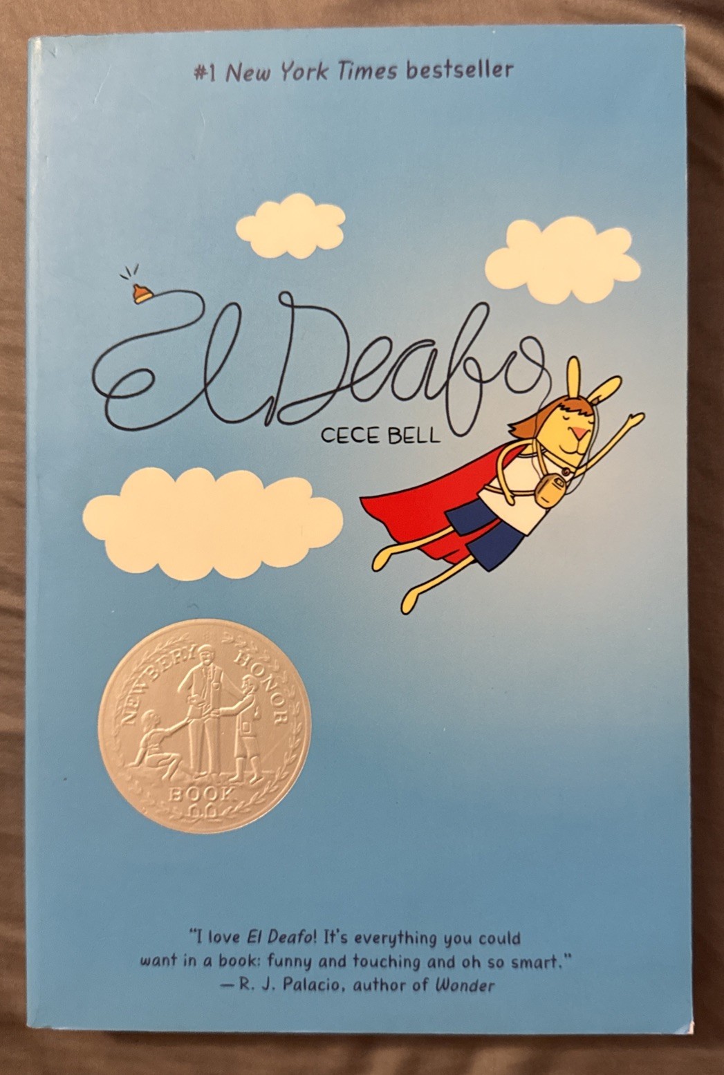 El Deafo: A Graphic Novel by Cece Bell (2014, Trade Paperback) Nice.