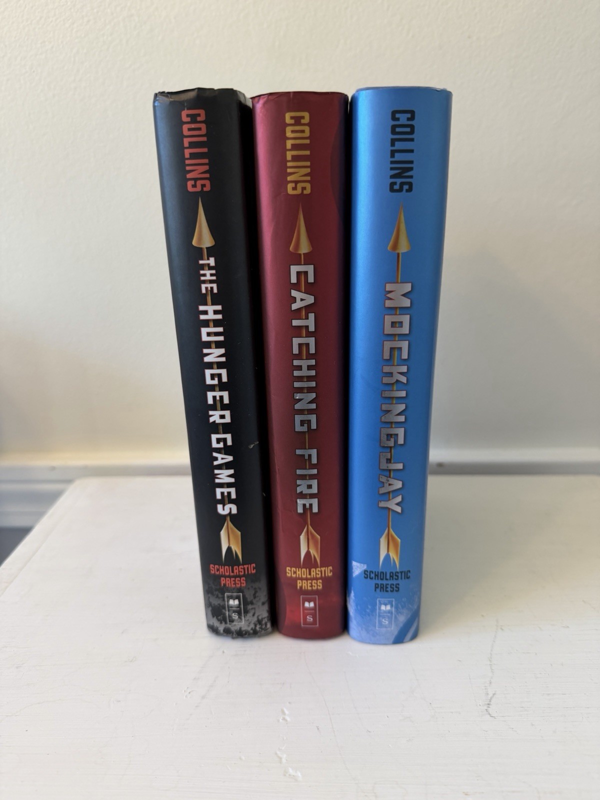 Suzanne Collins The Hunger Games Books 1-3 HC First Edition w/ Dust Jackets