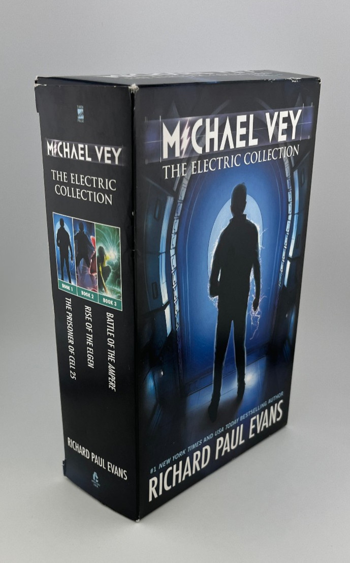 Michael Vey Books #1 2 3 Boxed Paperback Set Plus #4 & 5 by Richard Paul Evans