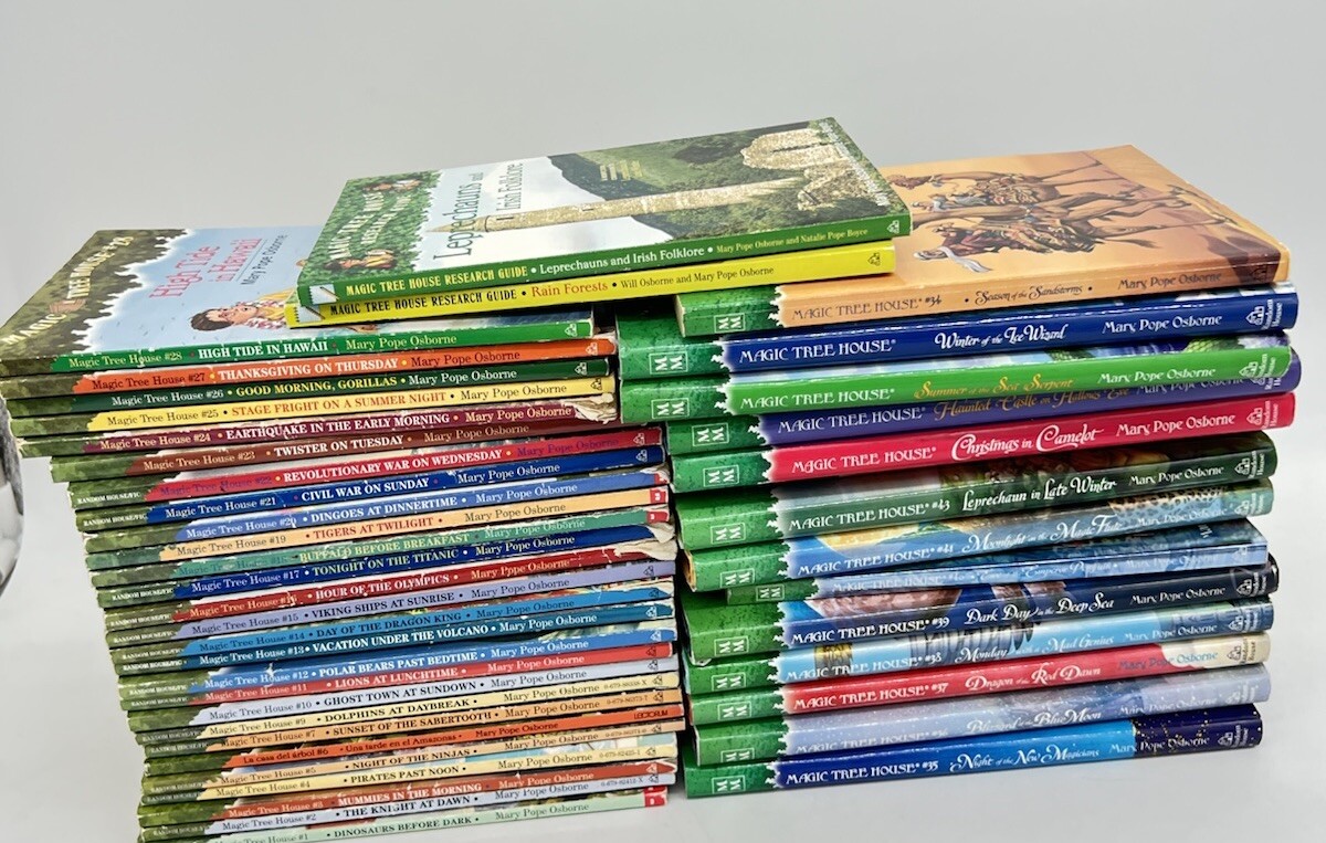 MAGIC TREE HOUSE Series, Mary Osborne HC & SC, Good Condition 1-40s Lot of 43