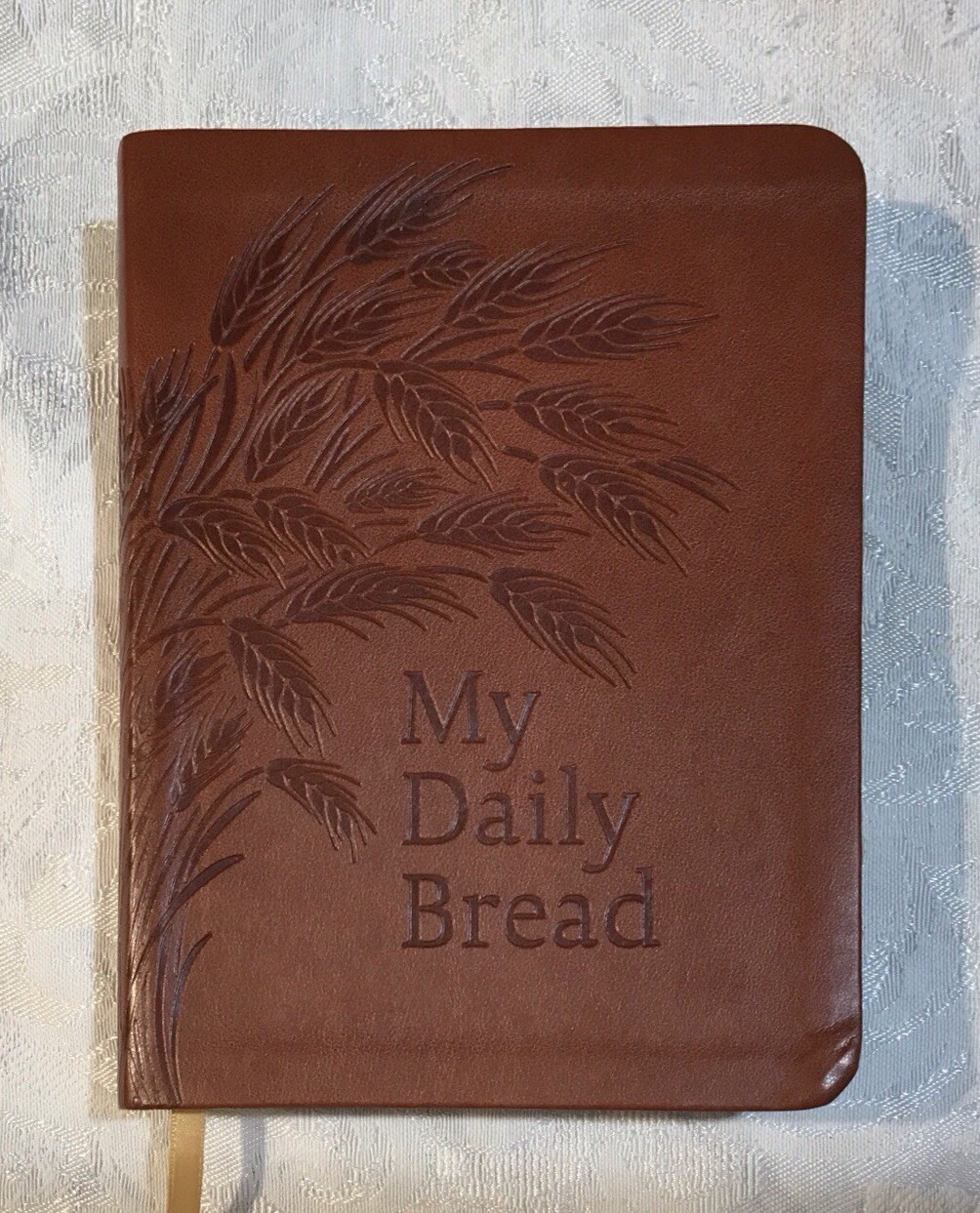 Leatherette Cover My Daily Bread (Full Size) by Anthony J. Paone 2017 NEW