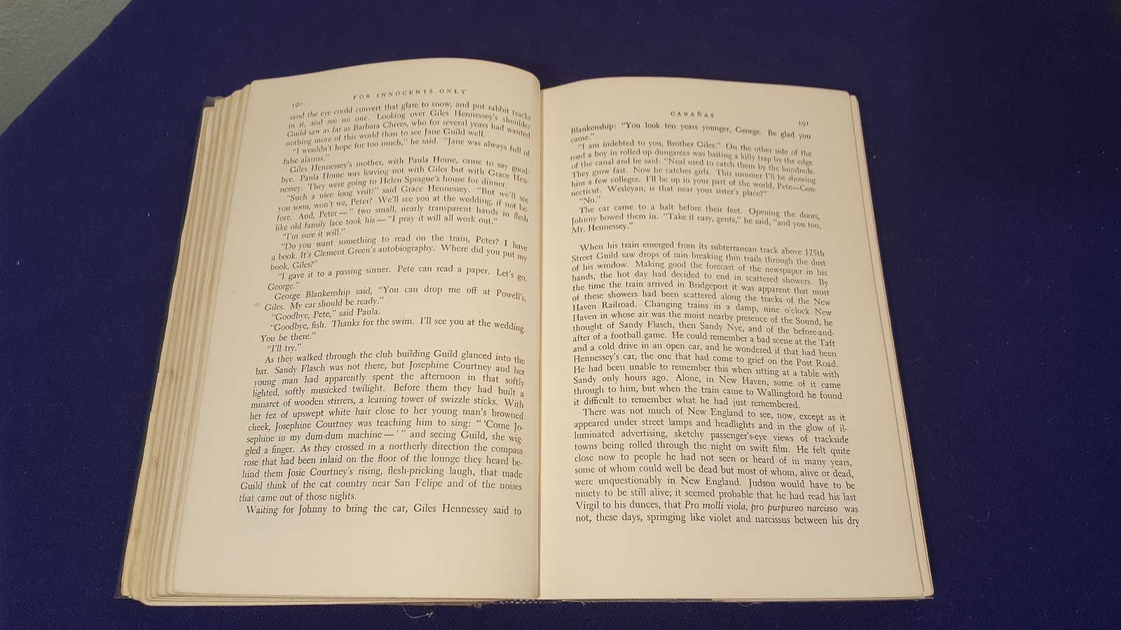 1960 FOR INNOCENTS ONLY Hardcover Book by RICHARD DOHRMAN