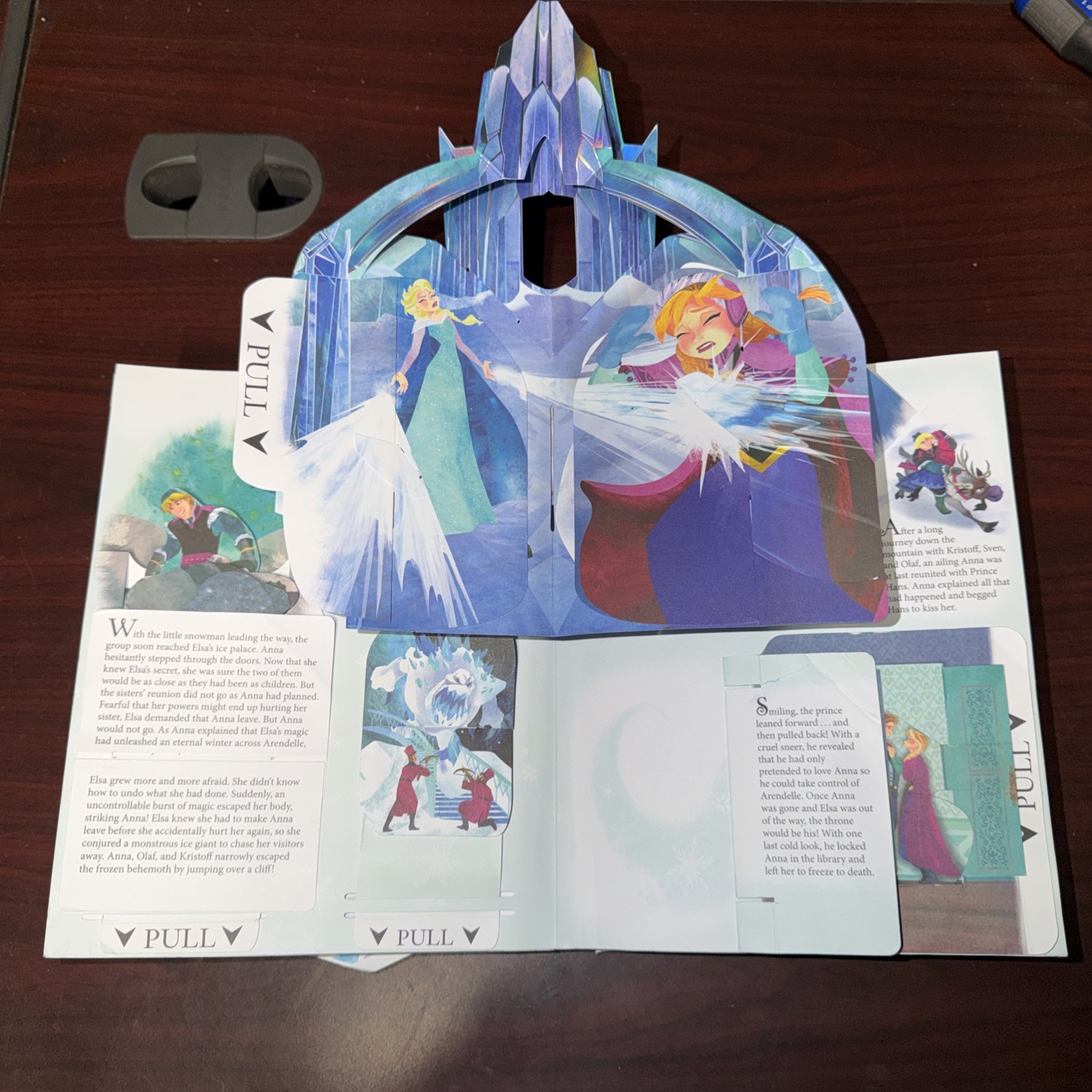 Frozen : A Pop-Up Adventure by Matthew Reinhart (2016, Hardcover) ACCEPTABLE