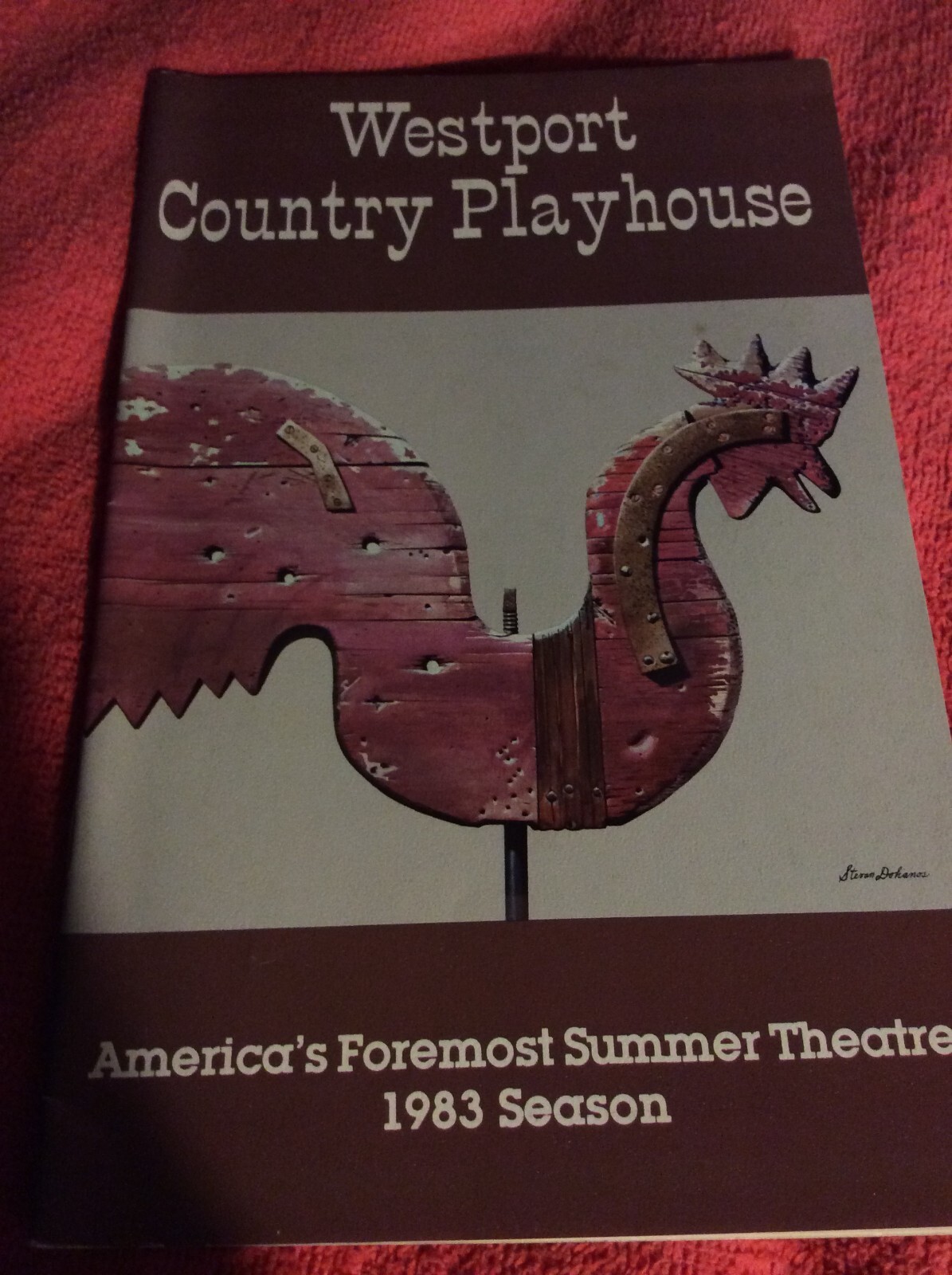 WESTPORT COUNTRY PLAYHOUSE SUMMER THEATRE 1983 SEASON PROGRAM SHELLEY WINTERS