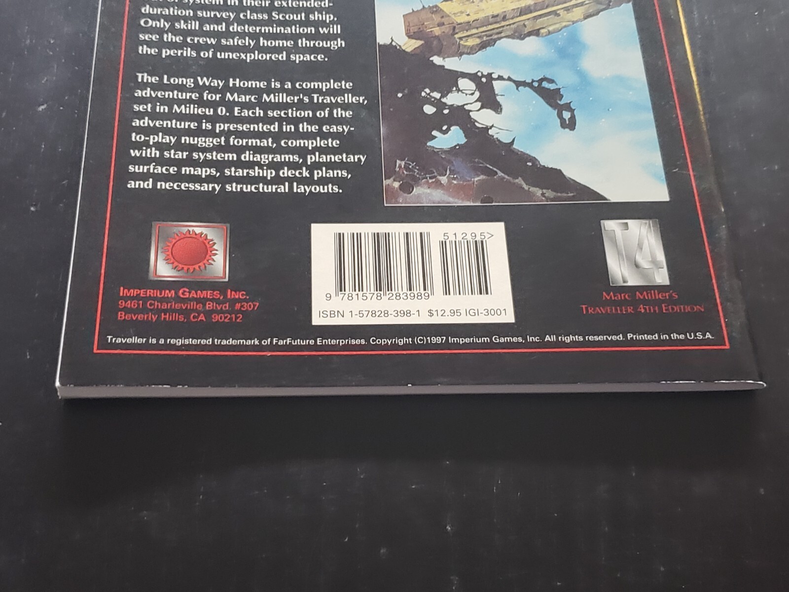 Marc Miller’s Traveller LONG WAY HOME 4th Edition Softcover