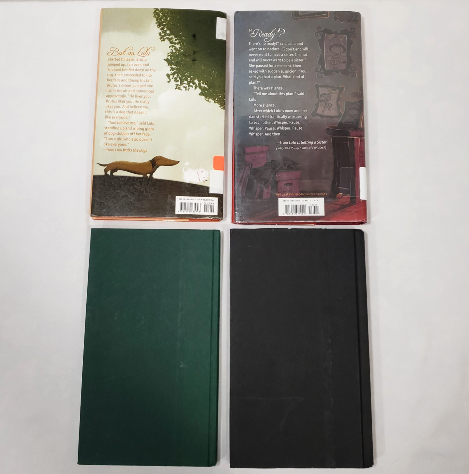 Lulu Books By Judith Viorst Complete Series Set Lot Of 4 Hardcover Chapter Books
