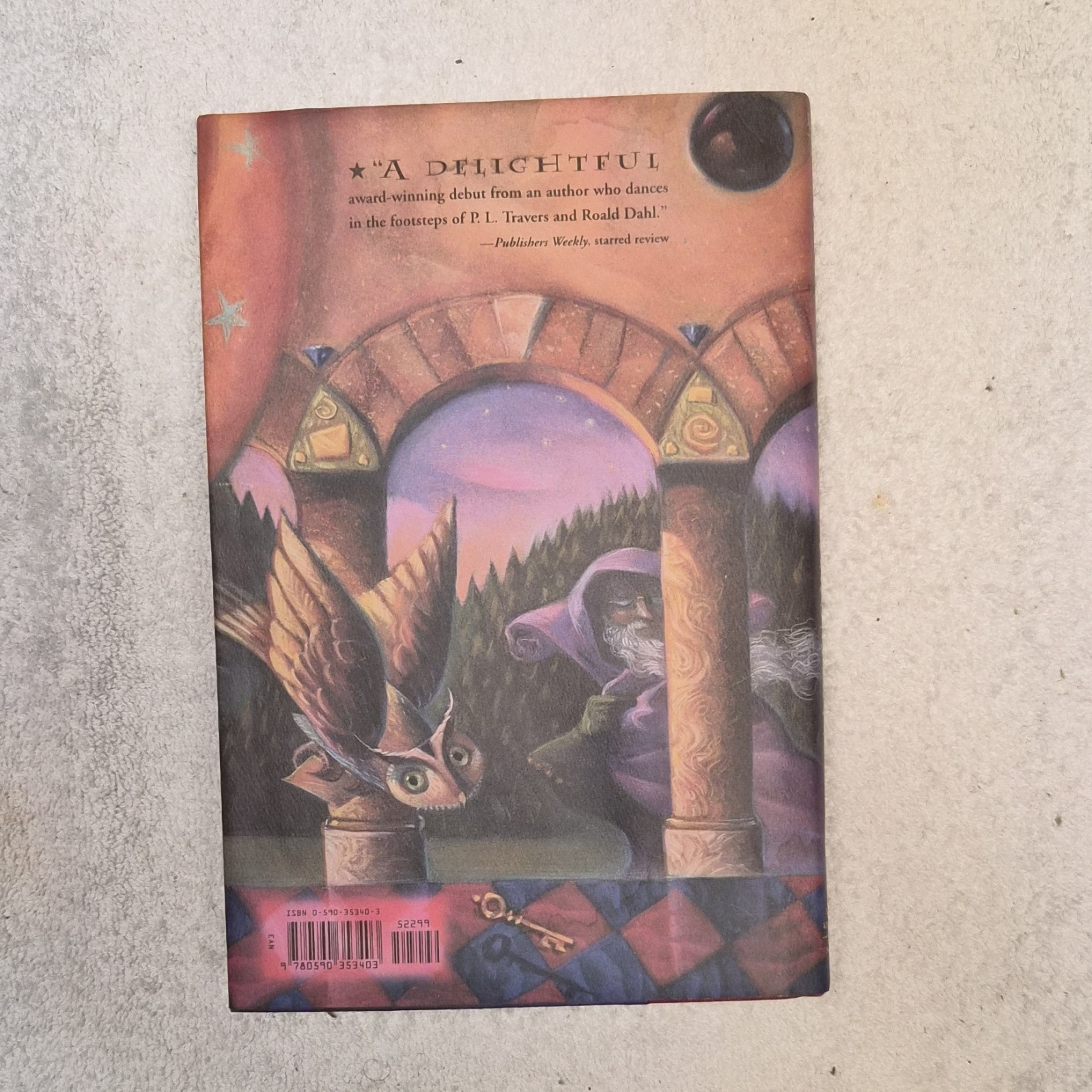 original U.S. hardcover editions of Harry Potter by J.K. Rowling