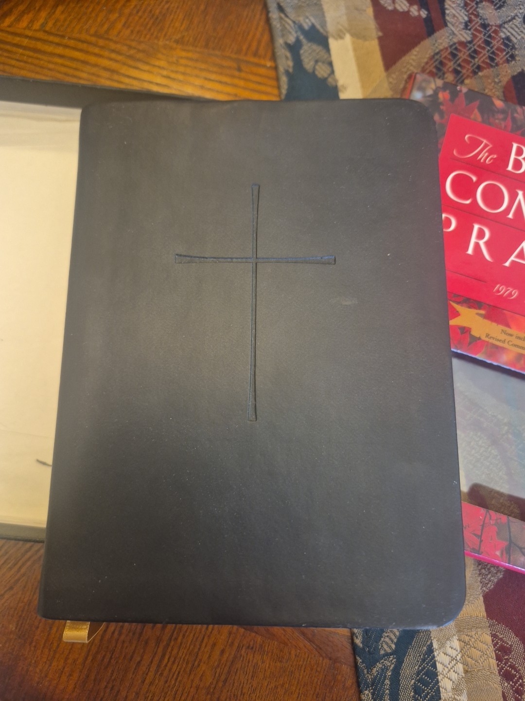 Book of Common Prayer Personal, Genuine Leather Burgundy by Not Available (2008,