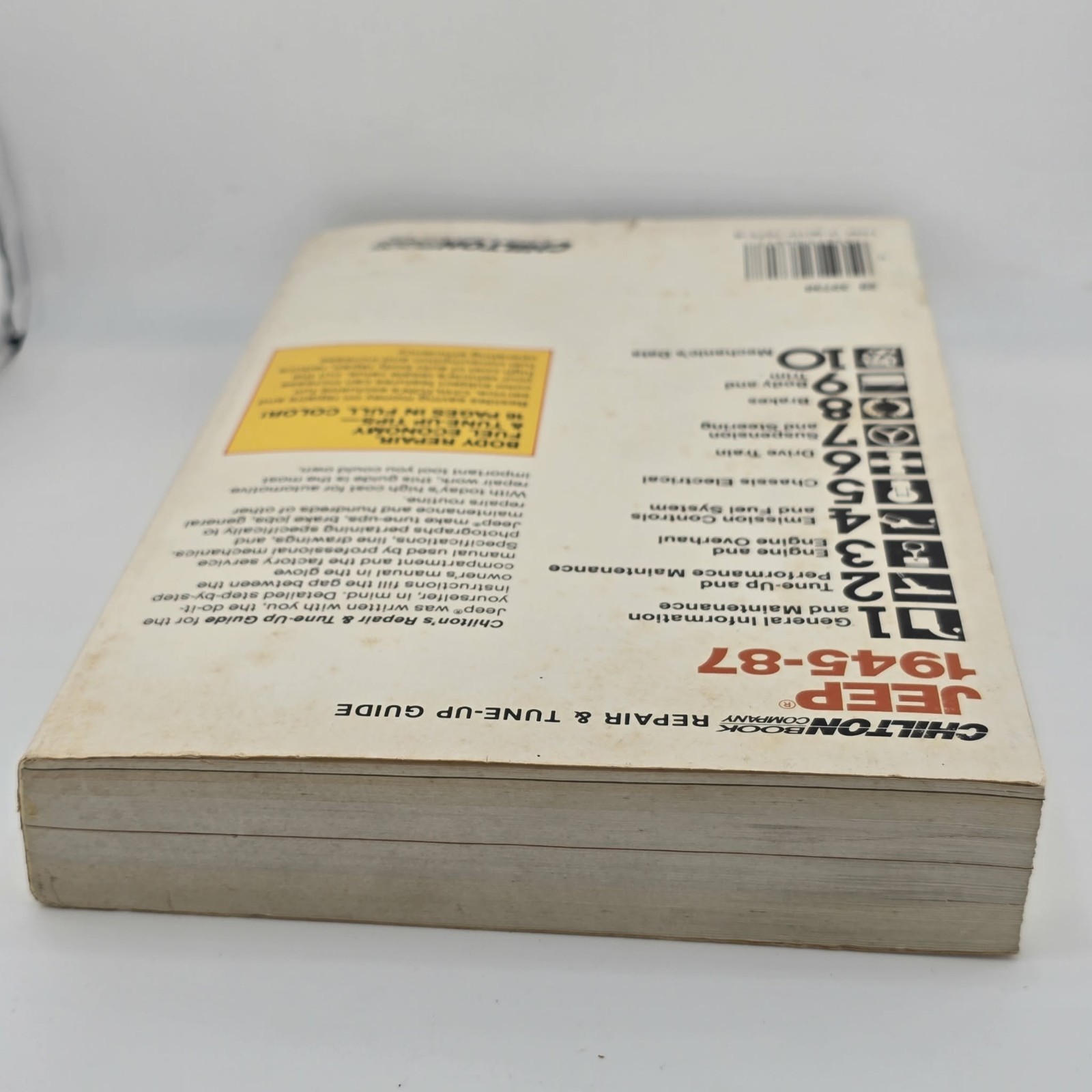 Jeep Shop Manual 1945 – 1987 CJ 7 CJ 5 Wrangler Scrambler CJ3 CJ2 Repair Book