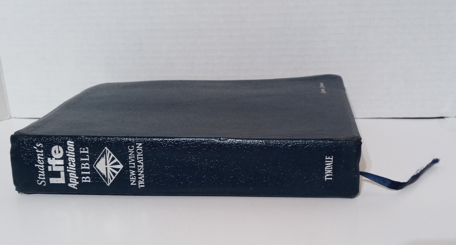 NLT Life Application Study Bible Blue Bonded Leather w/Index Tabs Tyndale 1997