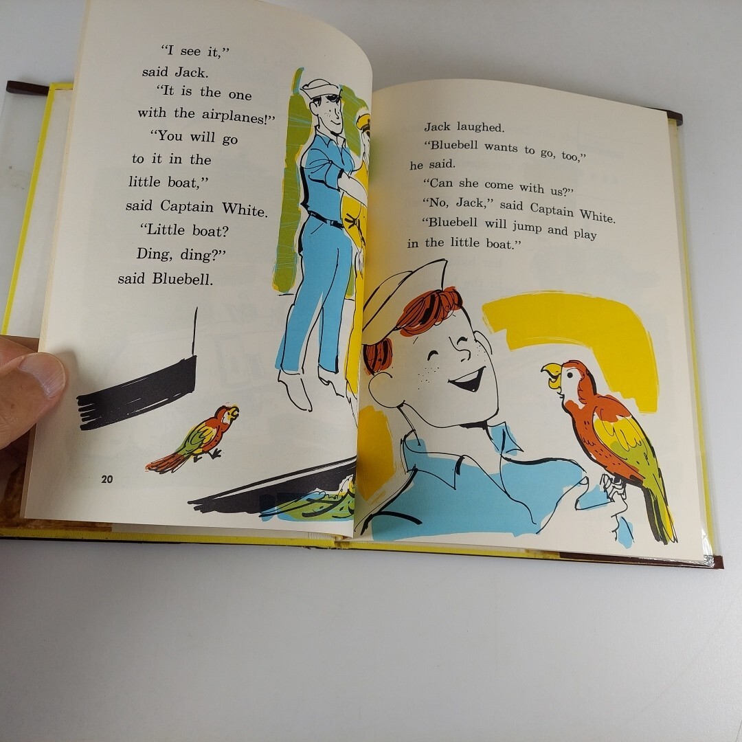 Sailor Jack And Bluebell by Selma & Jack Wassermann 1960 Illus HC Ex-Library
