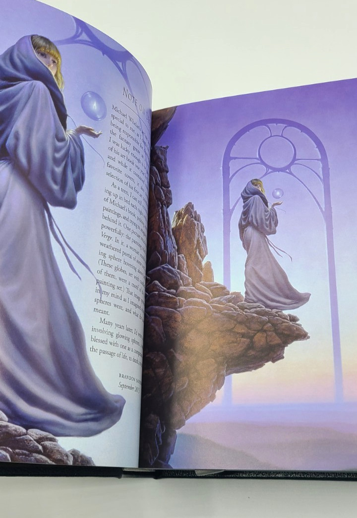 SIGNED Elantris By Brandon Sanderson LEATHERBOUND EDITION Cosmere