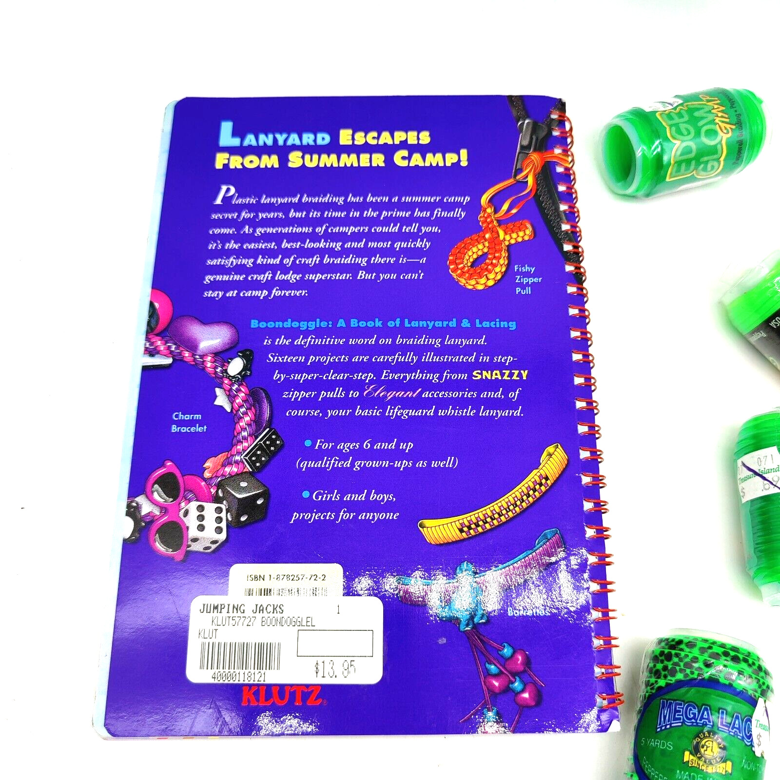 Boon-Doggle: A book of Lanyard & Lacing Craft Bonus Extra Spools 16 Projects