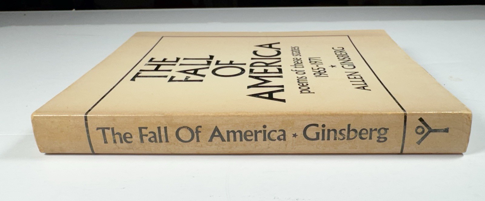 The Fall Of America 1965 – 1971 Allen Ginsberg True First Print White Cover VG+