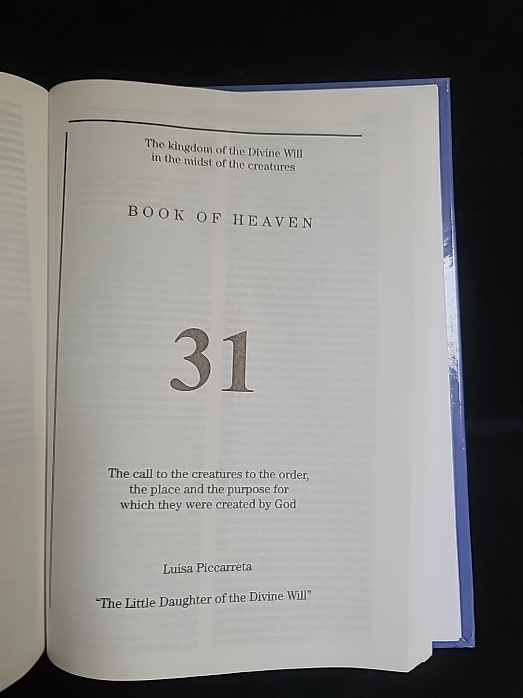 Book of Heaven – El Libro del Cielo | Luisa Piccarreta | Volúmenes 1–36 | Edició
