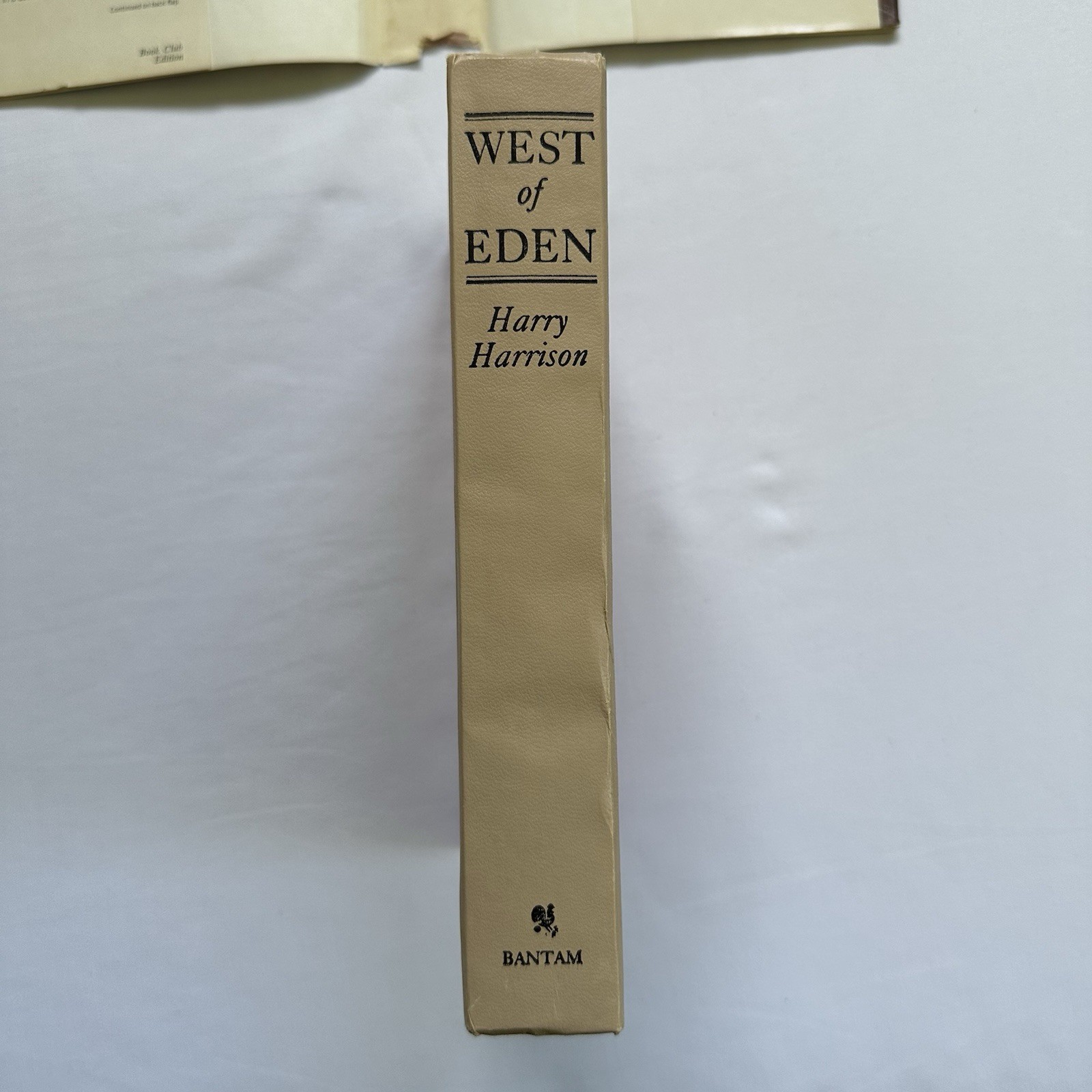 West of Eden A Novel by Harry Harrison 1984 Hardcover