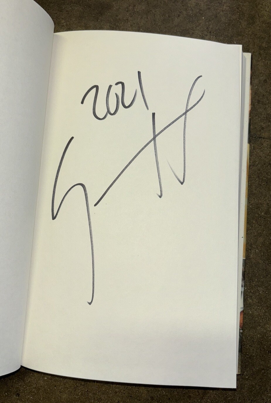 Nikki Sixx Signed Book The First 21