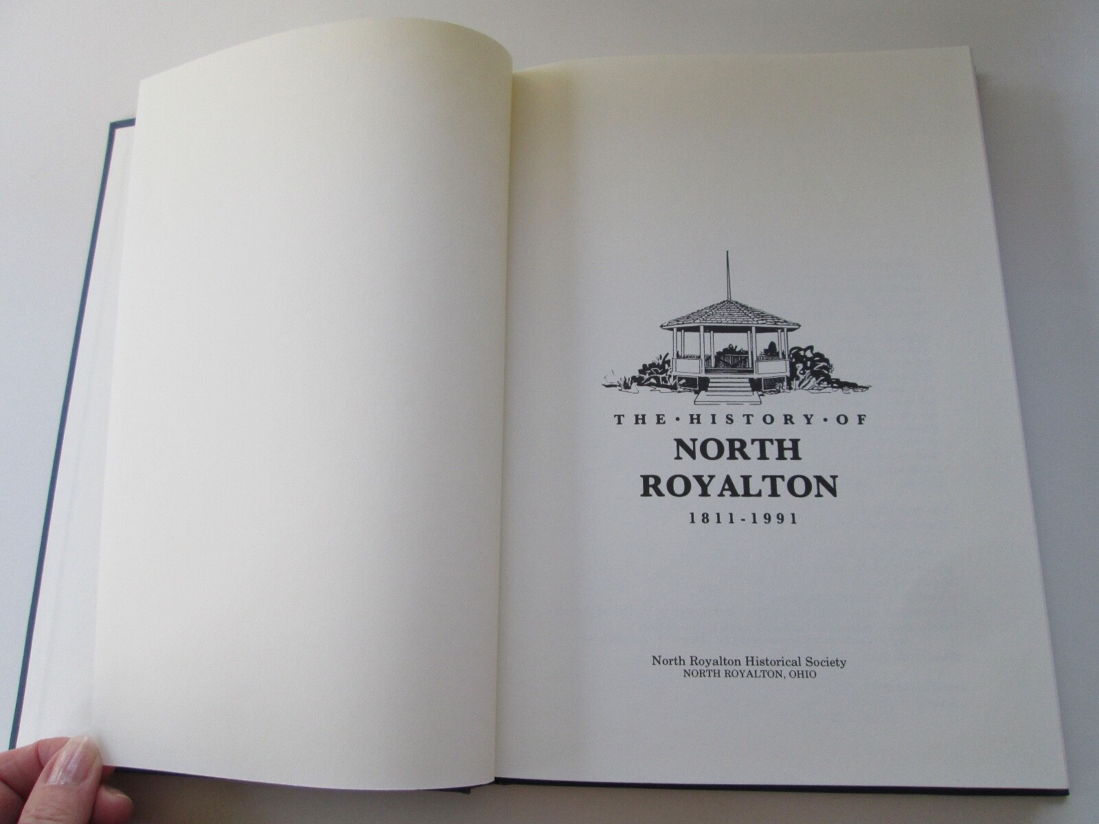 HISTORY OF NORTH ROYALTON OH 1811-1991 / Illustr. Hardcover 230 Pages