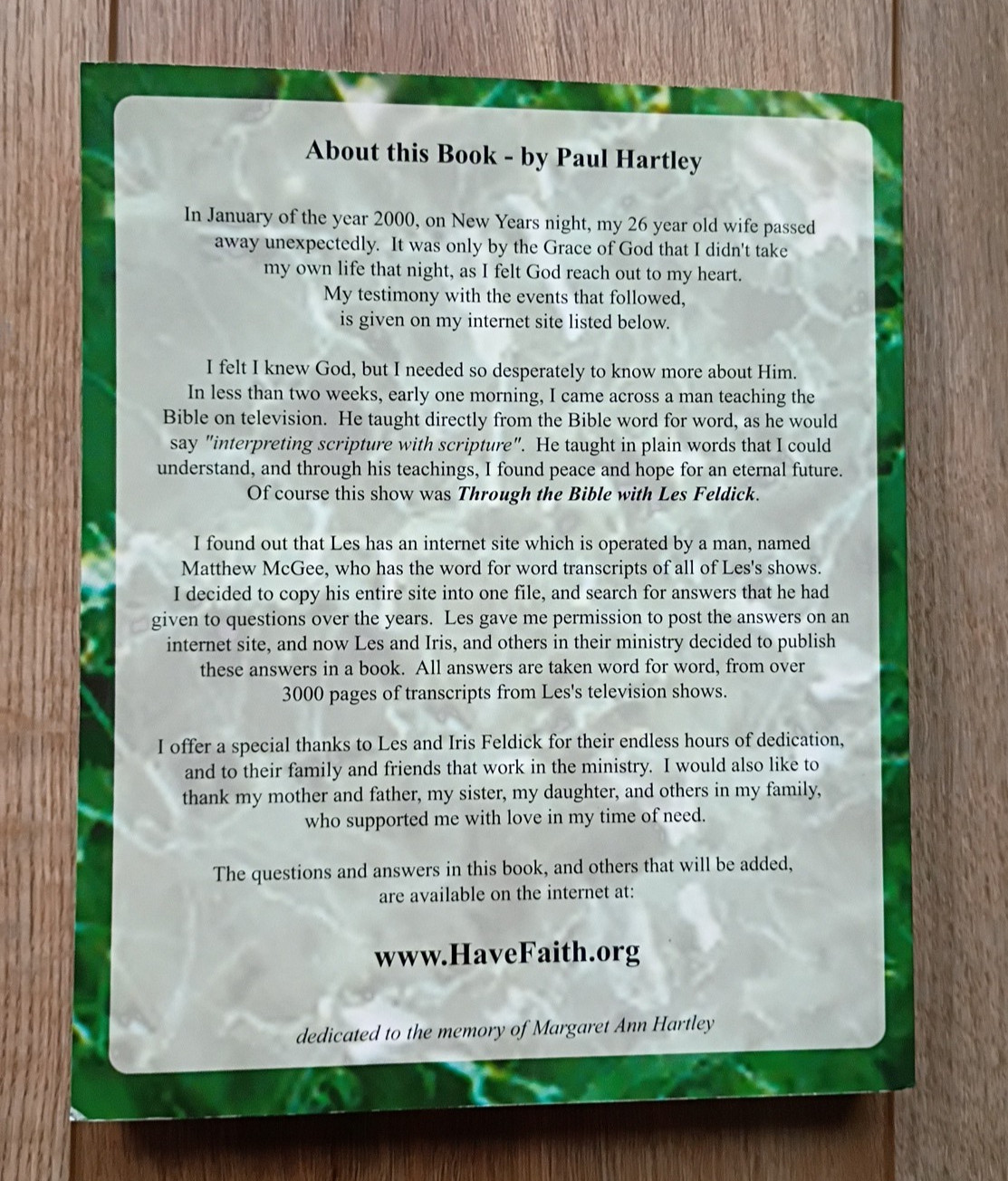 Questions And Answers From The Bible By Les Feldick 364 Pages
