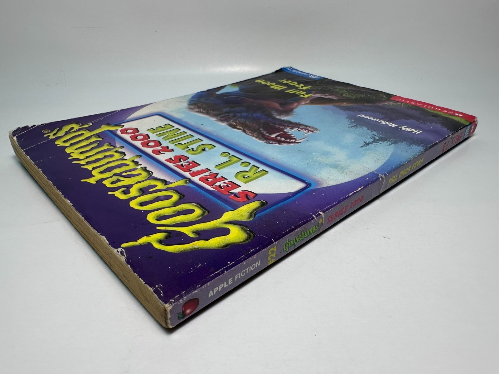 1st Print #22 Full Moon Fever Goosebumps Series 2000 RL Stine Book – BARGAIN BIN