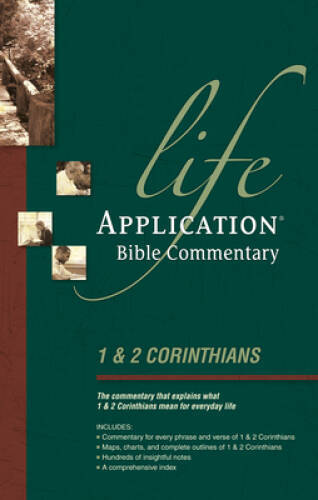 1 & 2 Corinthians (Life Application Bible Commentary) – Paperback – VERY GOOD