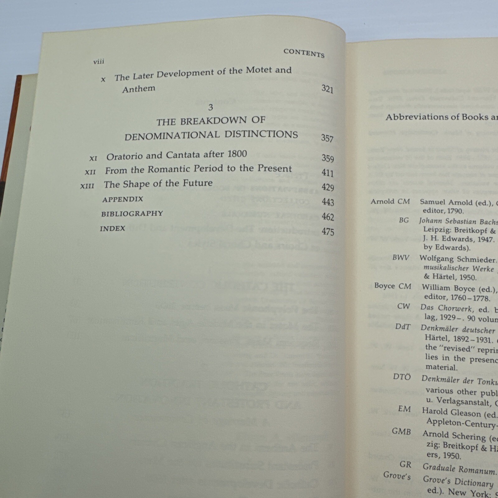 Choral Music of the Church Elwyn A. Wienandt 1965 Hardcover The Free Press