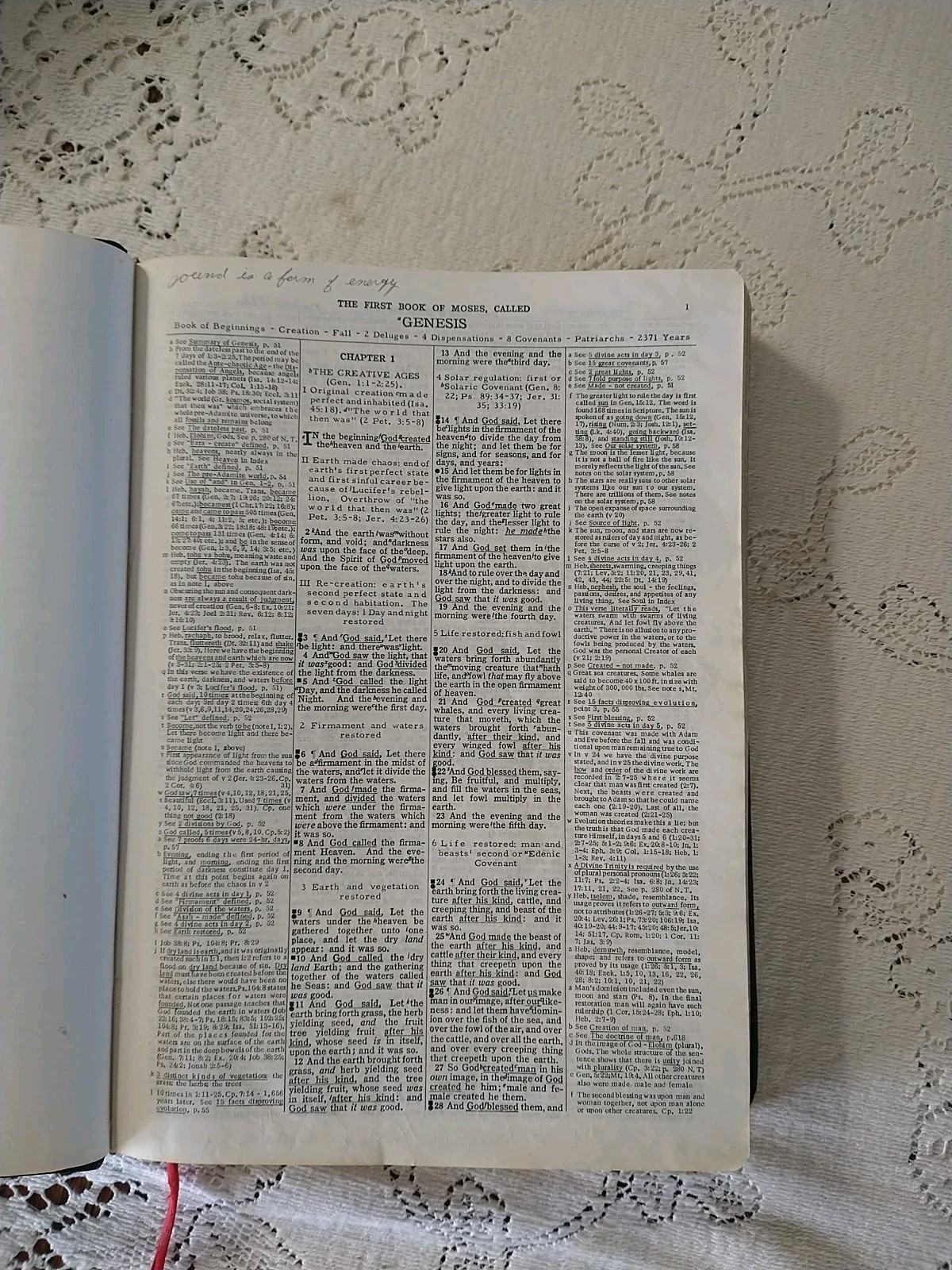 Genuine Leather Dakes Annotated Reference Bible Old New Testament KJV Black 1961