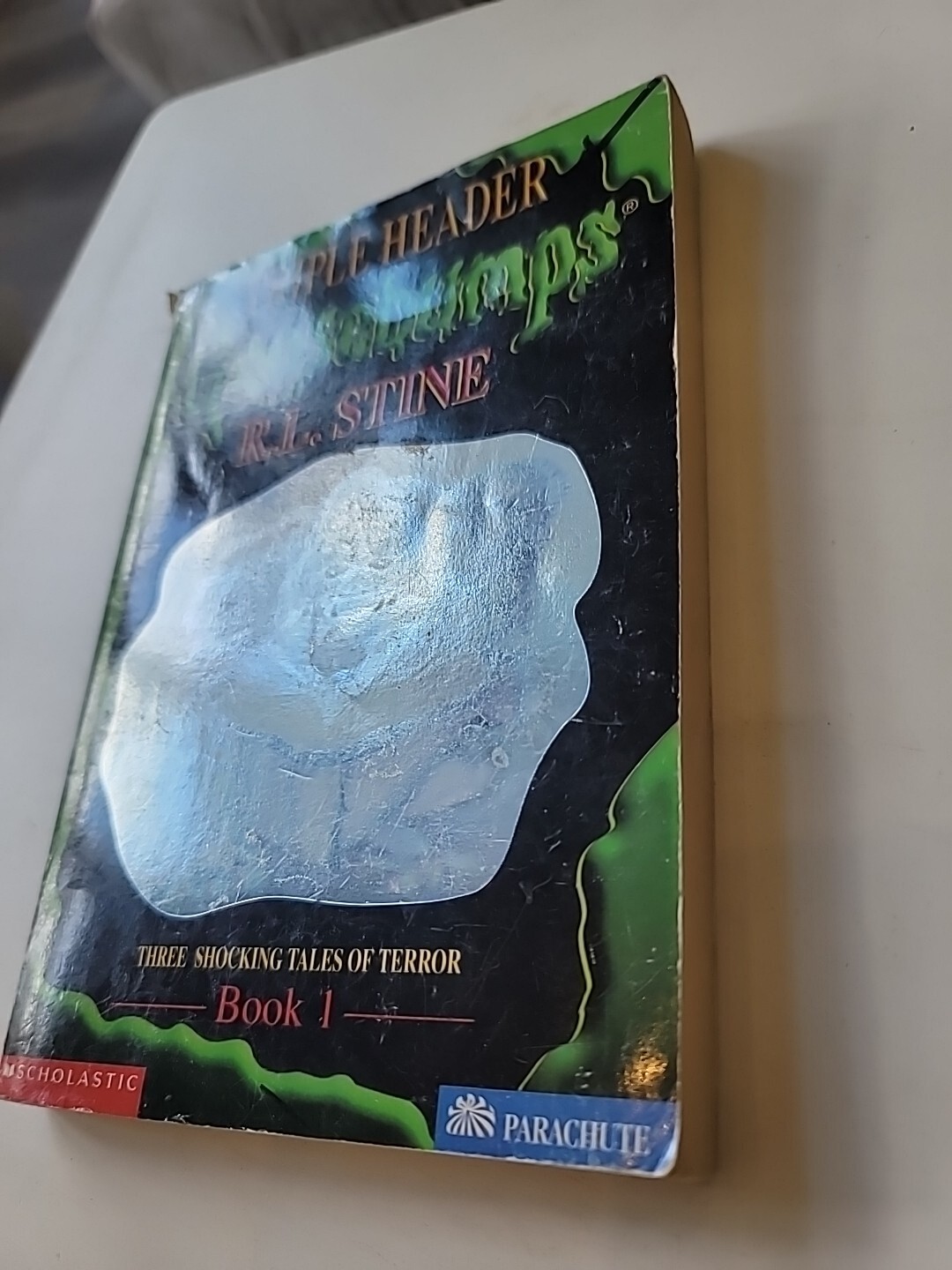 Goosebumps Book 1 Triple Header Book 1 R. L. Stine 1996 Scholastic 1st Ed Holo