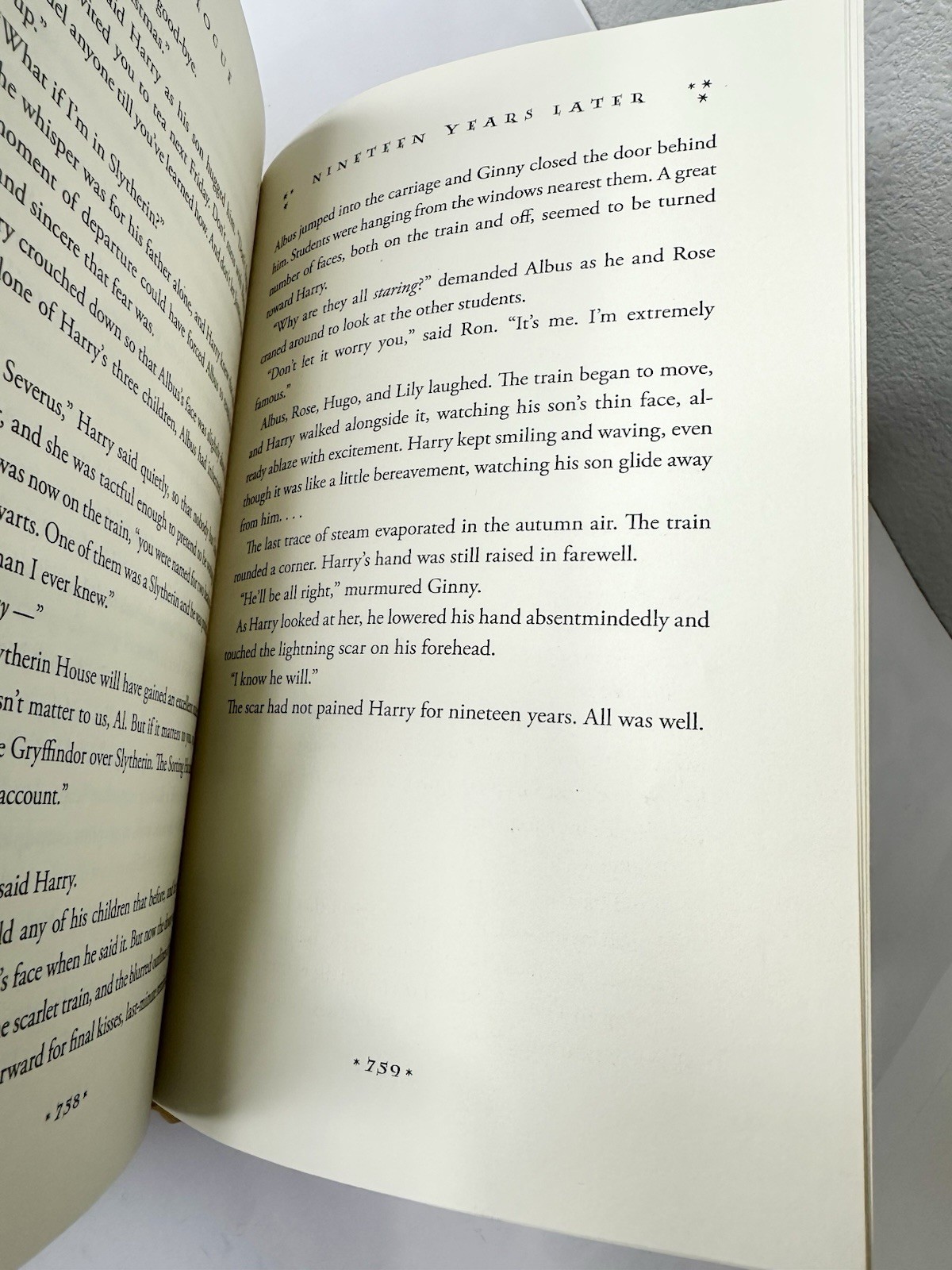 🧡 Harry Potter And The Deathly Hallows 1st Edition & Print-pg759 ERROR-RARE NEW