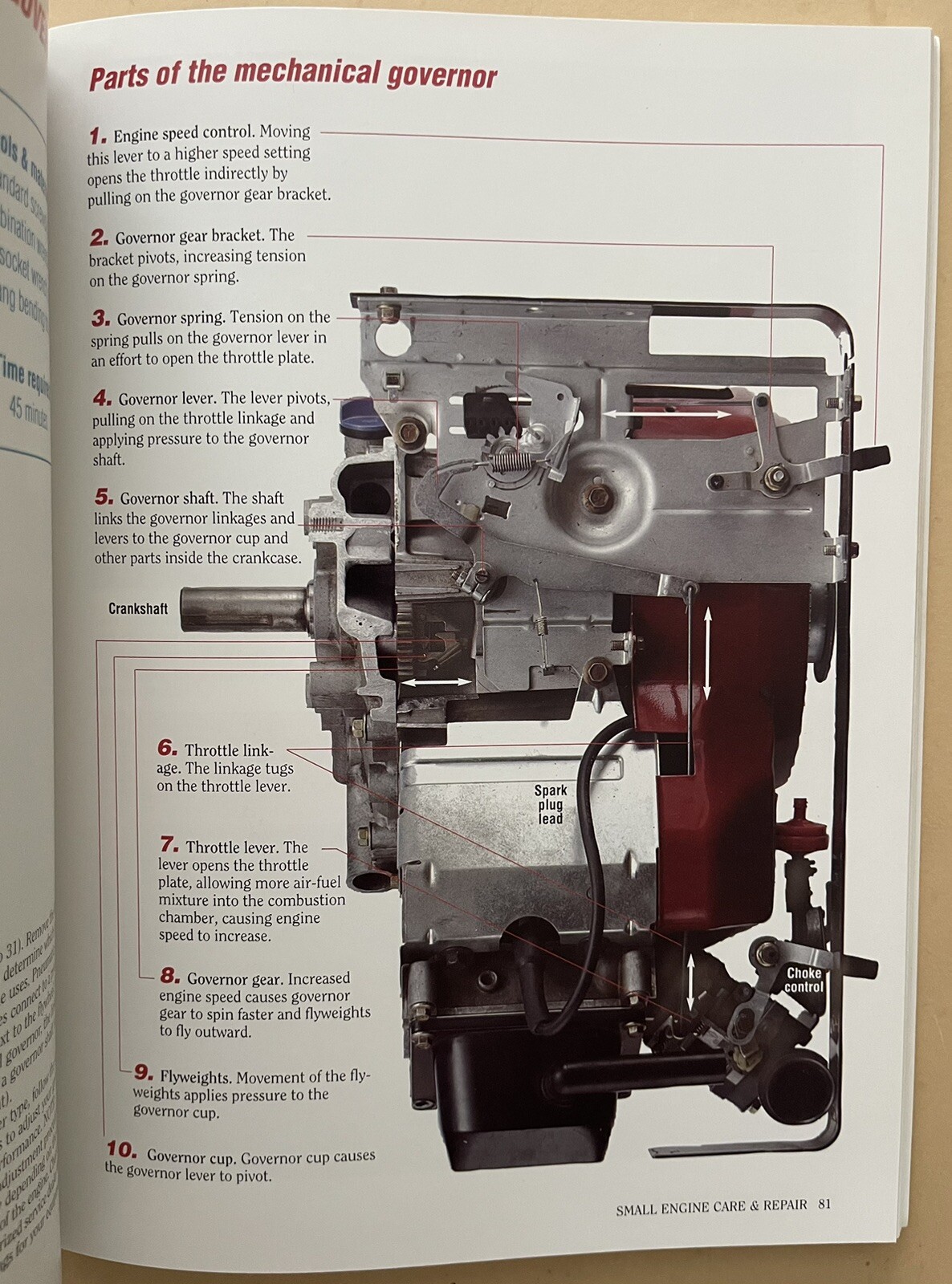 1990s -2000s BRIGGS & STRATTON SMALL ENGINE CARE REPAIR MANUAL LAWN MOWER TILLER