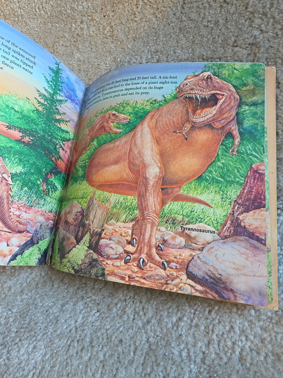 Random House Dinosaurs Book Kids Multi Vintage 1977 Peter Zallinger