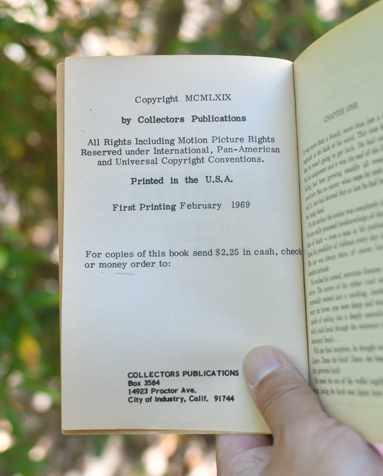 Lesbian Spy Paperback: 1969 First Printing Publisher: Collectors Publica