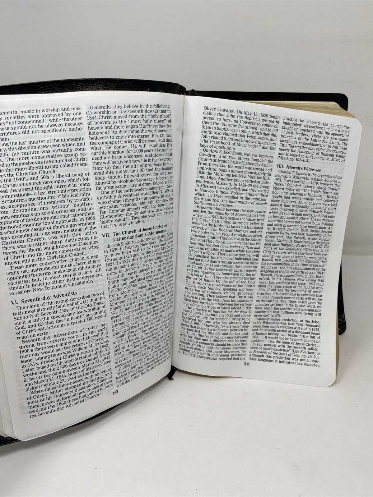 Rare “Oracles of God” Special Edition NKJV Open Bible Christian Ed Thumb Indexed