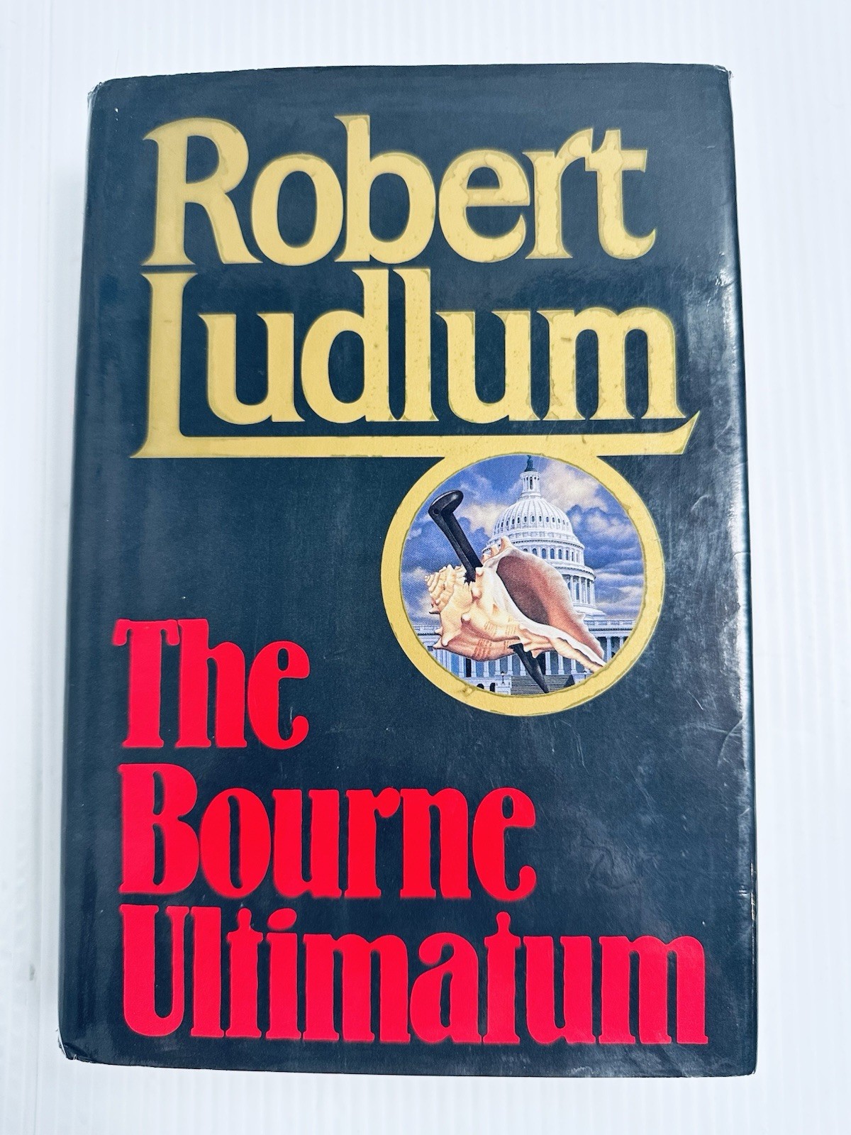 Bourne Ultimatum Robert Ludlum First Edition Thriller Spy Novel Hardcover Book