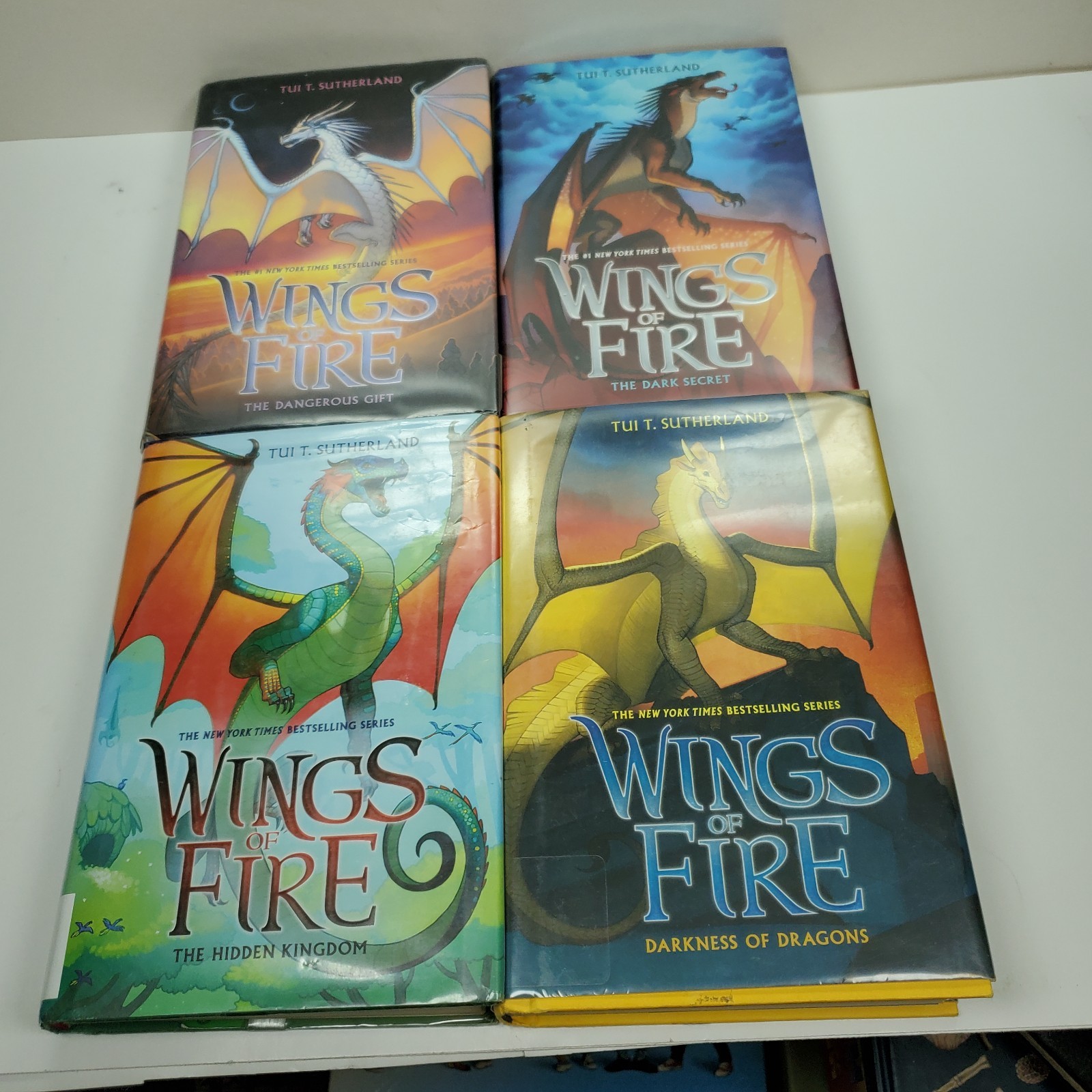 Set Series – Lot of 9 Wings of Fire books by Tui T. Sutherland Hardcover
