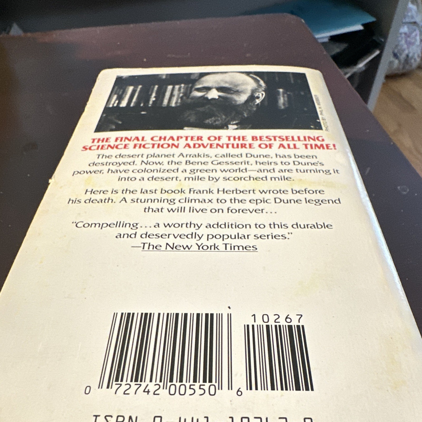 Ace Books Dune Chronicles Chapterhouse: Dune Frank Herbert Paperback 1985